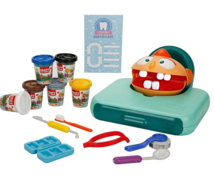 Set pastă de modelare Dr. Toothy 15 buc, S00003455