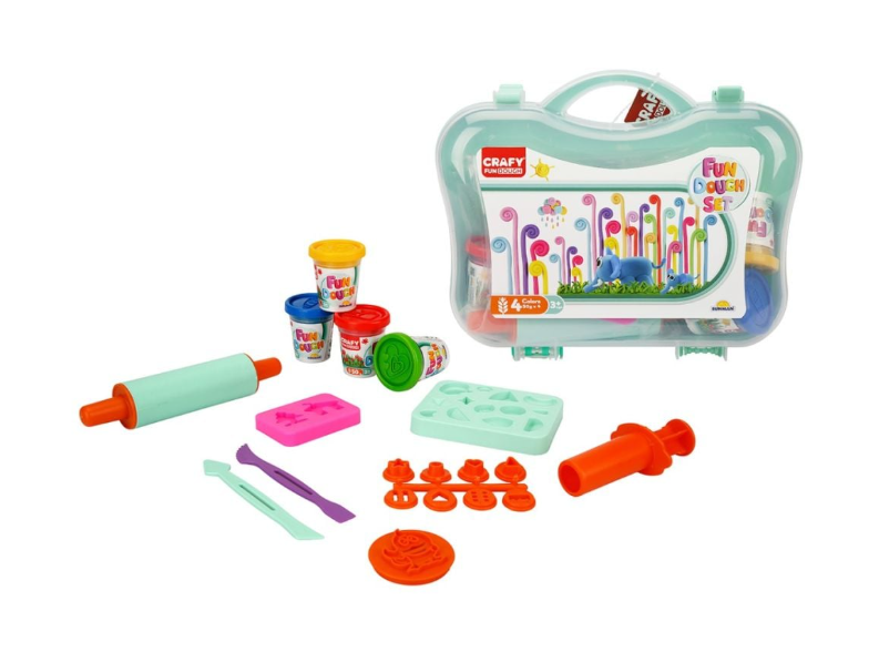 Set de 20 de paste de modelat în geantă de transport, pachet de 2, S00030990