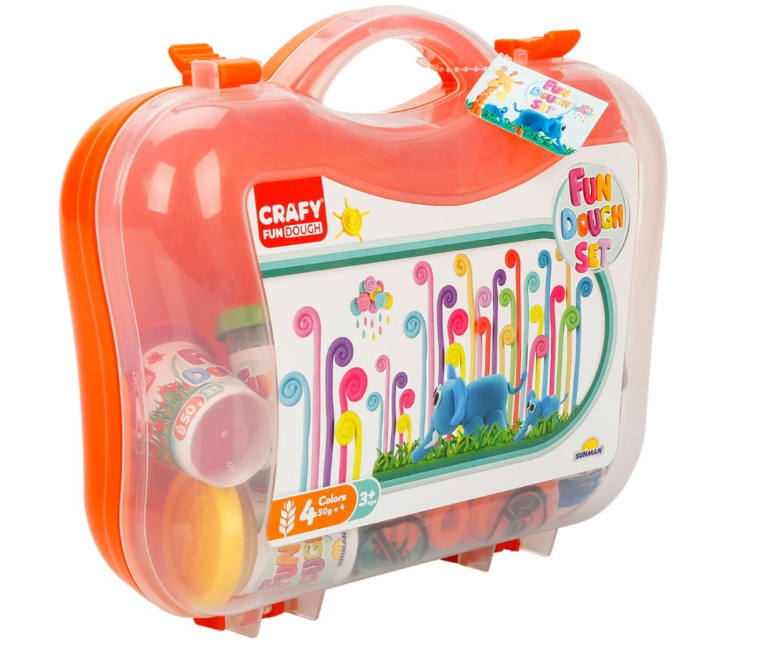 Set de 20 de paste de modelat în geantă de transport, pachet de 2, S00030990