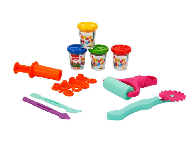 Set accesorii rucsac cu 18 paste de modelat, 2 pachete, S01002786