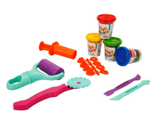 Set accesorii rucsac cu 18 paste de modelat, 2 pachete, S01002786