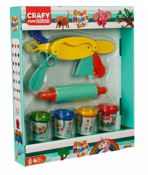 Set de 6 paste de modelare multifuncționale, S02003040