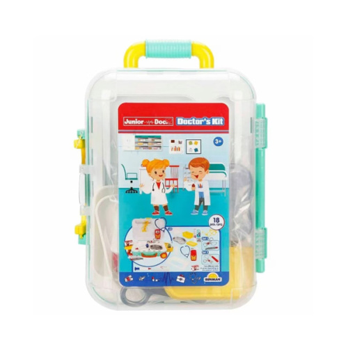 Set de joacă cu doctorul într-o geantă cu roți cu 18 piese S00004676