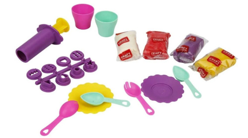 Set de pastă de modelat Sunman Magic pentru înghețată, 22 de piese, S01002011