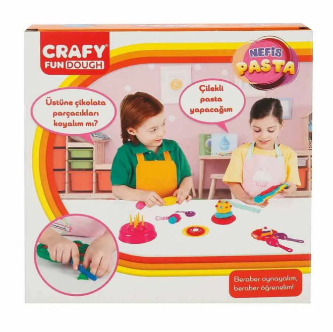 Набор пасты для лепки Sunman YUMMY CAKE, 17 шт S00002013