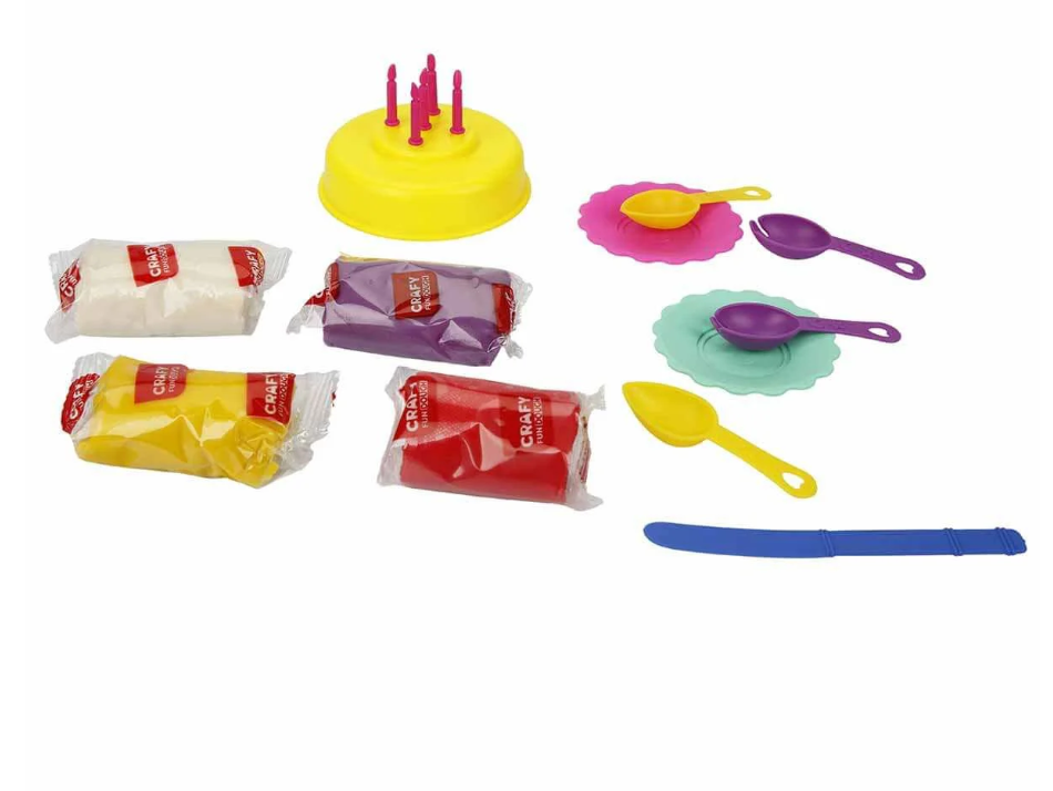 Набор пасты для лепки Sunman YUMMY CAKE, 17 шт S00002013