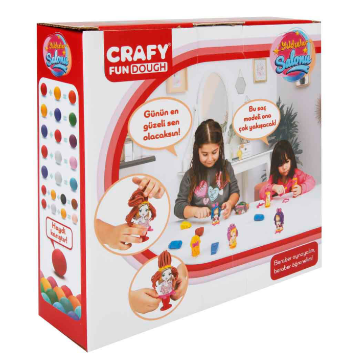 Set de paste de modelare Sunman STAR HAIR SALON, 11 bucăți, S00002014