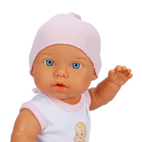 Păpușa BEBELOU CARE TIME CRY & LAUGH 2 AST.32CM., S00003823