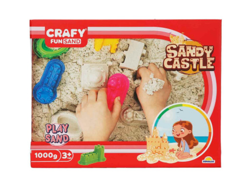 Nisip kinetic Sunman SANDY CASTLE 10 buc, S00002787
