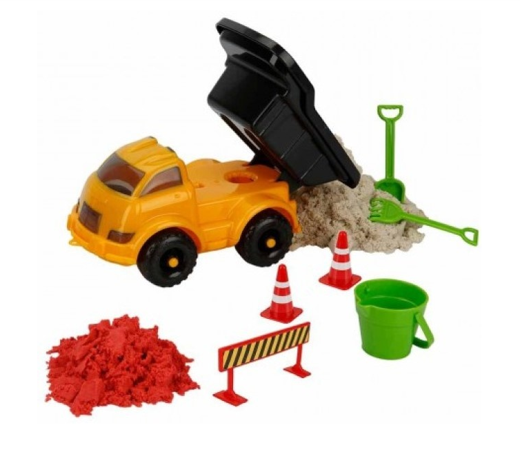 Sunman Kinetic Sand Șantier de construcții fericit 15 buc, S00002789