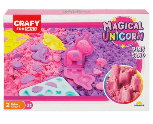 Sunman Nisip Kinetic Unicorn Magic, 7 bucăți, S00003471