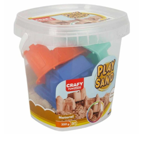 Nisip kinetic Sunman cu matrițe, 350g, bej, S01000449