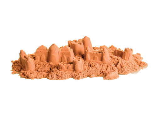 Nisip kinetic Sunman cu matrițe, portocaliu, 450g, S00005701