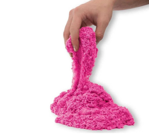 Nisip kinetic roz Sunman cu matrițe, 450g, S00005700