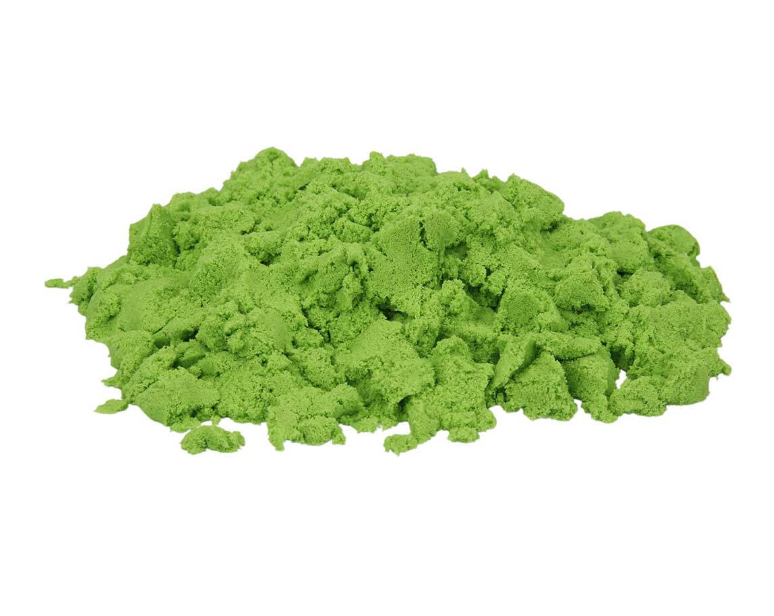 Nisip kinetic verde Sunman cu matrițe, 450g, S00005702