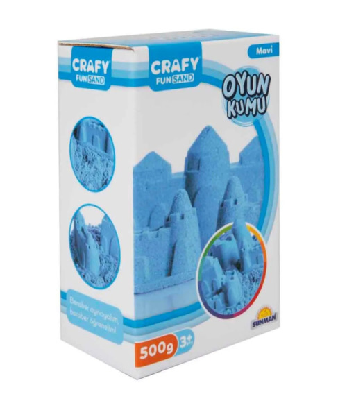 Nisip Kinetic Sunman 500g Albastru, S01002238