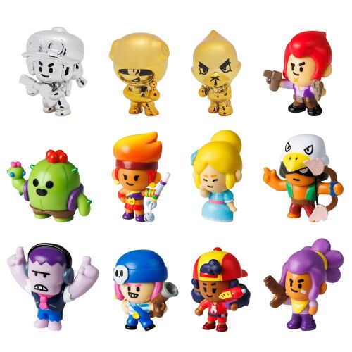 Set de figurine Brawl Stars Deluxe cu 12 piese, asortate BRW2080_B