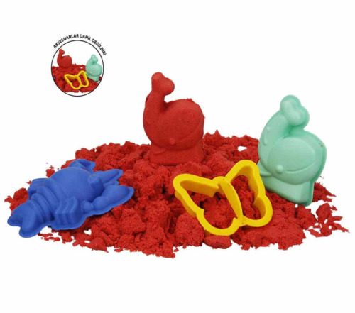 Nisip kinetic Sunman 1000 gr., ROȘU, S00002241