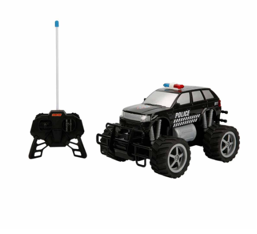 Mașină radiocomandată „Jumbo Wheels” Poliție, S00080022