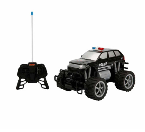 Mașină radiocomandată „Jumbo Wheels” Poliție, S00080022