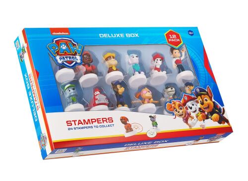Set de ștampile Deluxe Patrula Cățelușilor, 12 piese, PAW5065_A