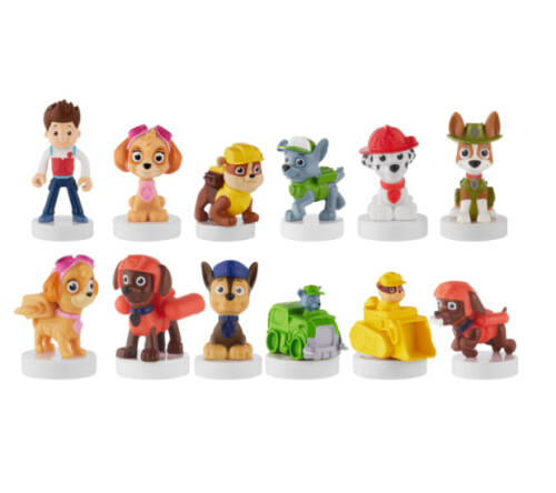 Set de ștampile Deluxe Patrula Cățelușilor, 12 piese, PAW5065_A