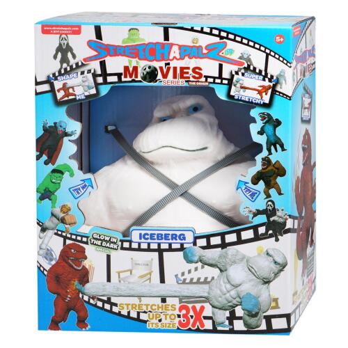 Jucărie de împingere întinsă „Stretch-pullers”, 20 cm, Seria Filme (Aisberg, lumină în întuneric) 805600