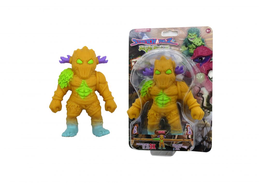 Jucărie de împingere întinsă „Stretch-pullers” 14 cm, seria Nature Warriors (Nature Warriors) 289732