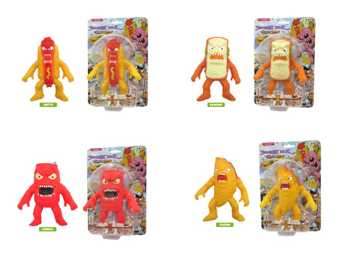 Jucărie extensibilă „Stretchapals”, 14 cm, seria Foodbeast (6 tipuri în sortiment) 325070