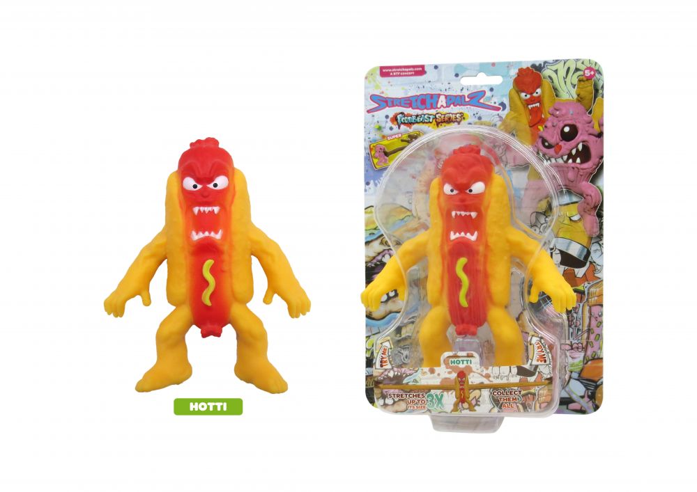 Jucărie extensibilă „Stretchapals”, 14 cm, seria Foodbeast (6 tipuri în sortiment) 325070