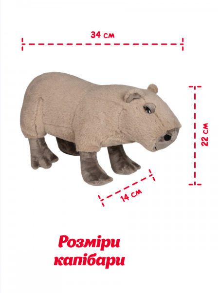 Jucărie cadou Capibara, KAPI1_SU