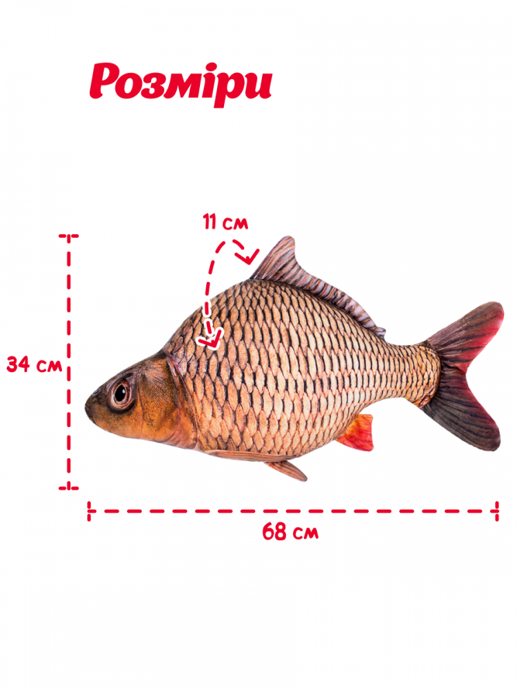 Jucărie cadou „Pește”, RUB1_SU
