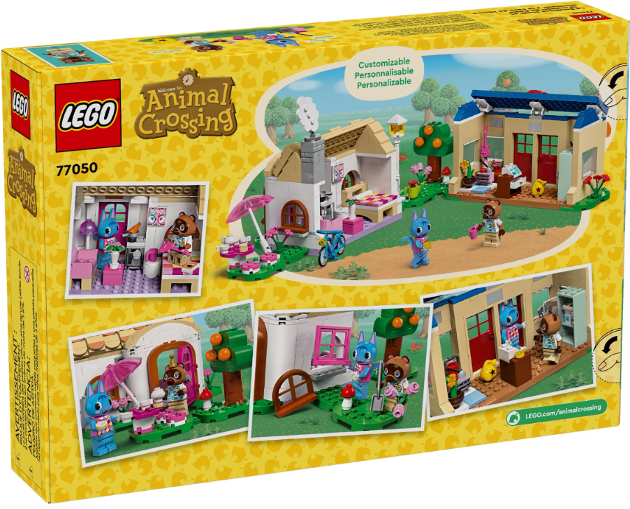 LEGO ANIMAL CROSSING NOOK'S CRANNY AND ROSIE'S HOUSE, 77050