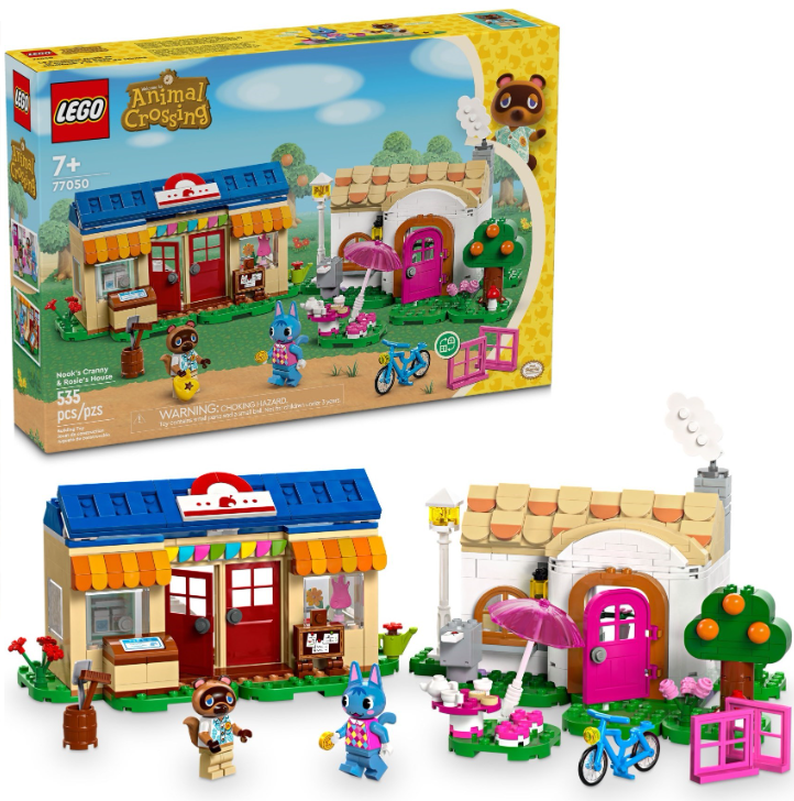 LEGO ANIMAL CROSSING NOOK'S CRANNY AND ROSIE'S HOUSE, 77050