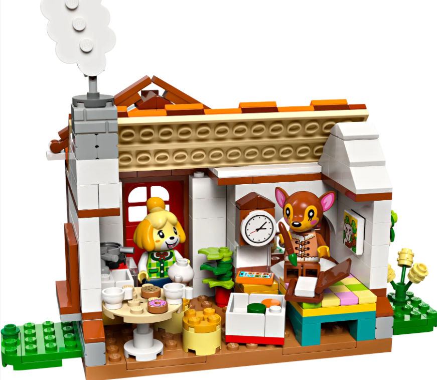 Конструктор Lego Animal Crossing: Изабель приезжает в гости, 77049
