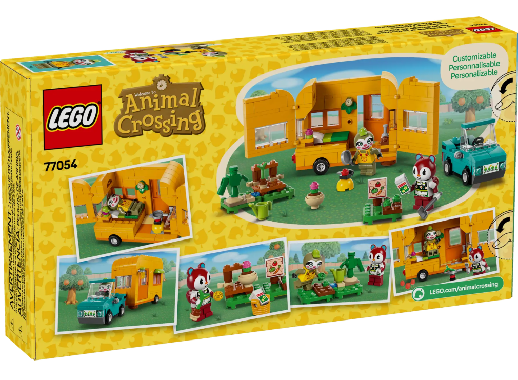 LEGO ANIMAL CROSSING LEIF'S CARAVAN AND GARDENING SHOP, 77054
