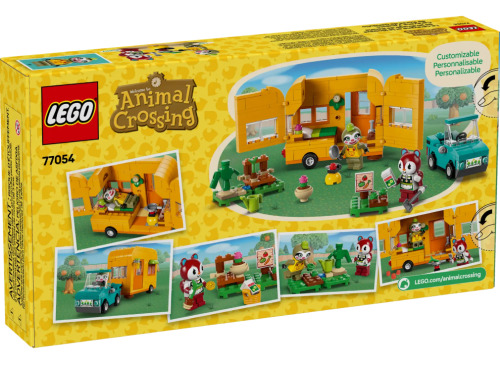 LEGO ANIMAL CROSSING LEIF'S CARAVAN AND GARDENING SHOP, 77054
