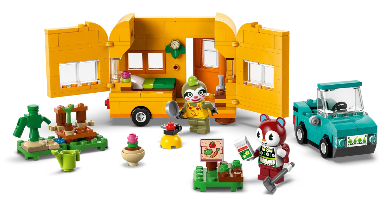 LEGO ANIMAL CROSSING LEIF'S CARAVAN AND GARDENING SHOP, 77054