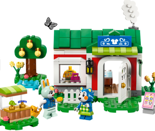LEGO ANIMAL CROSSING THE ABLE SISTERS CLOTHING STORE,77055