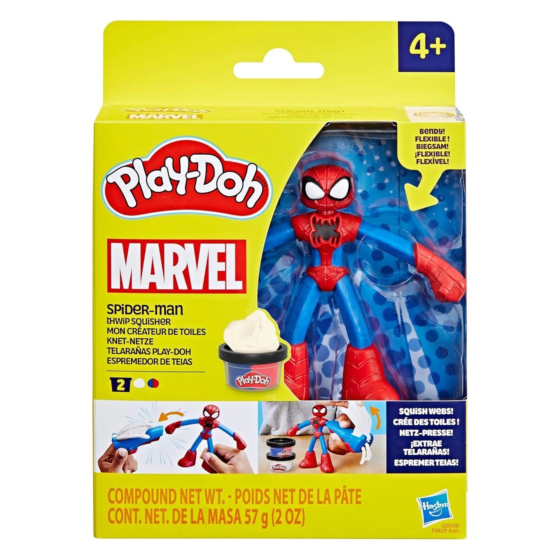 Набор пластилина Play-Doh Spiderman, G0058