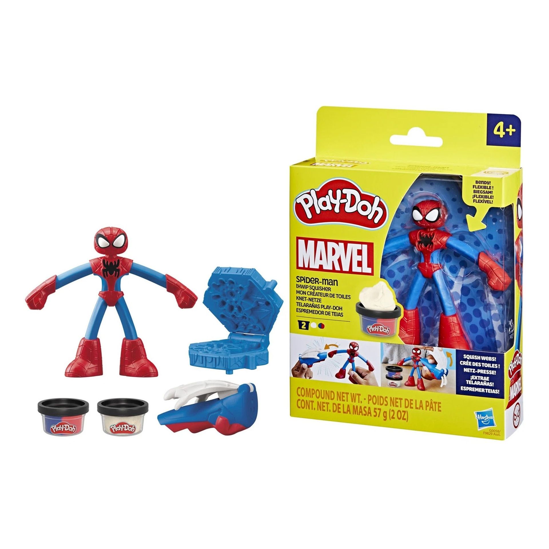 Набор пластилина Play-Doh Spiderman, G0058