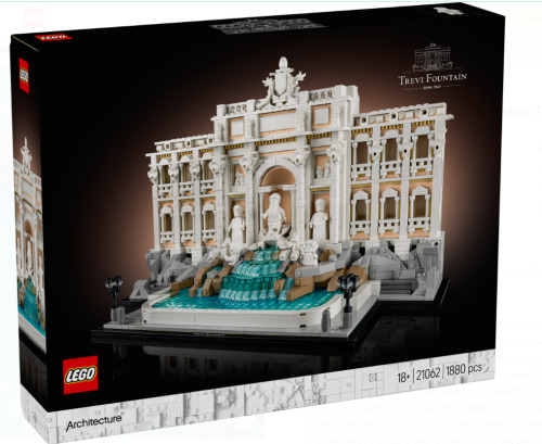 LEGO ARCHITECTURE FONTANA DI TREVI, 21062