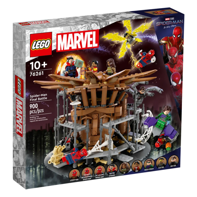 Constructor LEGO Marvel Bătălia finală a lui Spider-Man 76261