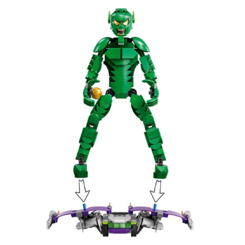 Constructor LEGO Marvel Figurină Green Goblin 76284