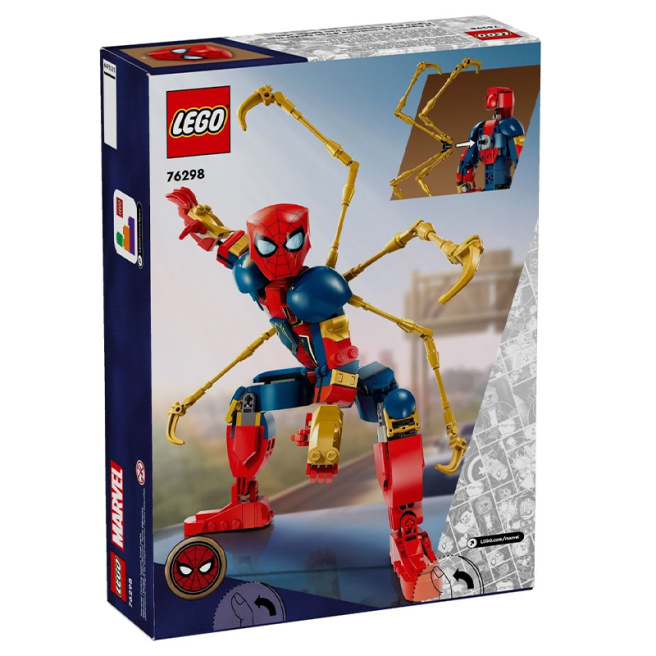 Constructor LEGO Marvel Figurină Iron Spider-Man 76298