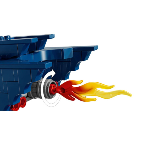 Constructor LEGO Batman Movie Batman în Batmobile versus Harley Quinn și Mr Freeze 76274