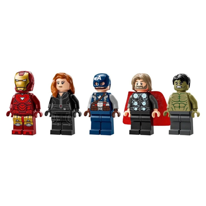 Constructor LEGO Marvel Sigla și minifigurine MARVEL  76313