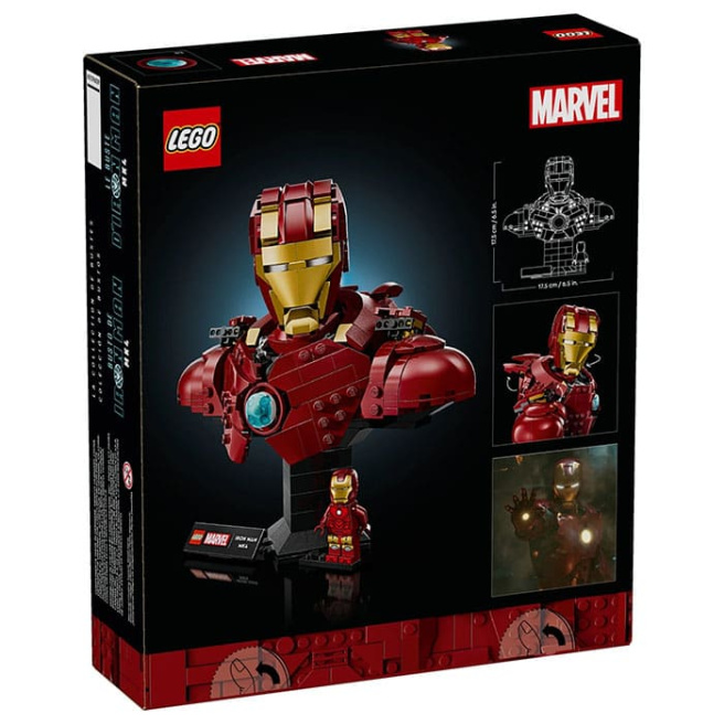 Constructor LEGO Marvel Iron Man MK4 Bust 76327