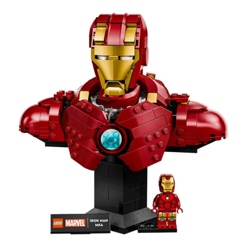 Constructor LEGO Marvel Iron Man MK4 Bust 76327