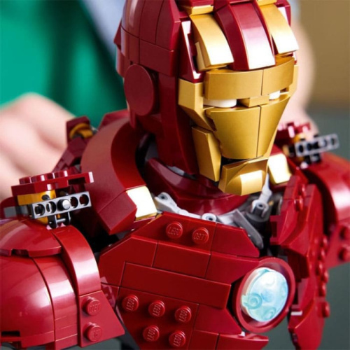 Constructor LEGO Marvel Iron Man MK4 Bust 76327
